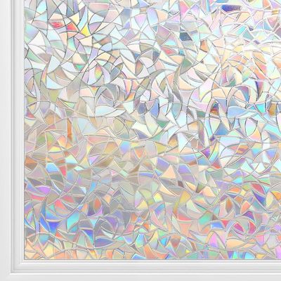 поменять карточку как на фото 1    Shackcom samoprzylepna folia okienna 90x400 cm, nieprzezroczysta folia