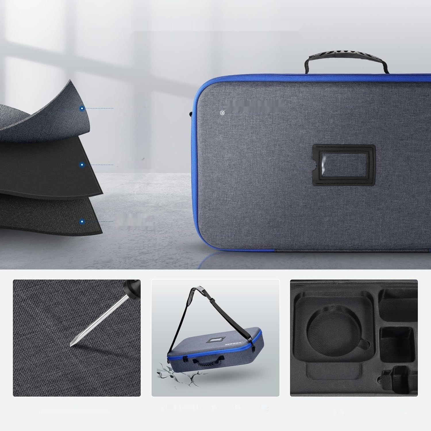 NEEWER Q4 Torba transportowa z paskiem na ramię