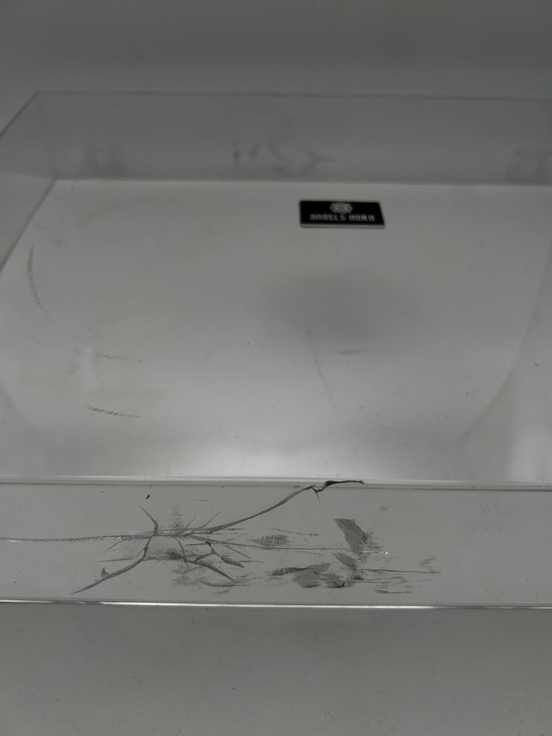 ANGELS HORN – gramofon Bluetooth z przedwzmacniaczem, napęd paskowy, 33/45 RPM