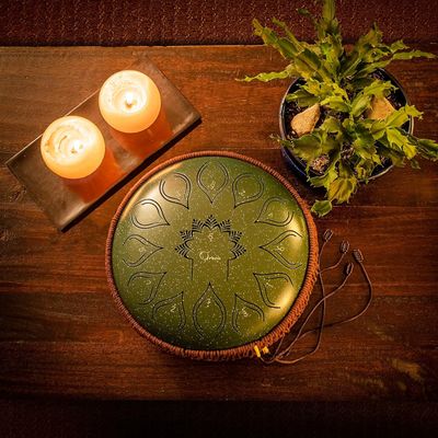 ORORA Steel Tongue Drum 12'' 13 nut