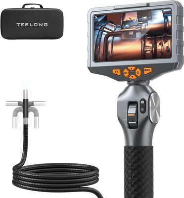 Teslong Endoskopkamera 6,5 mm z obrotową głowicą i ekranem 5.0'' IPS LCD (1,55 m)