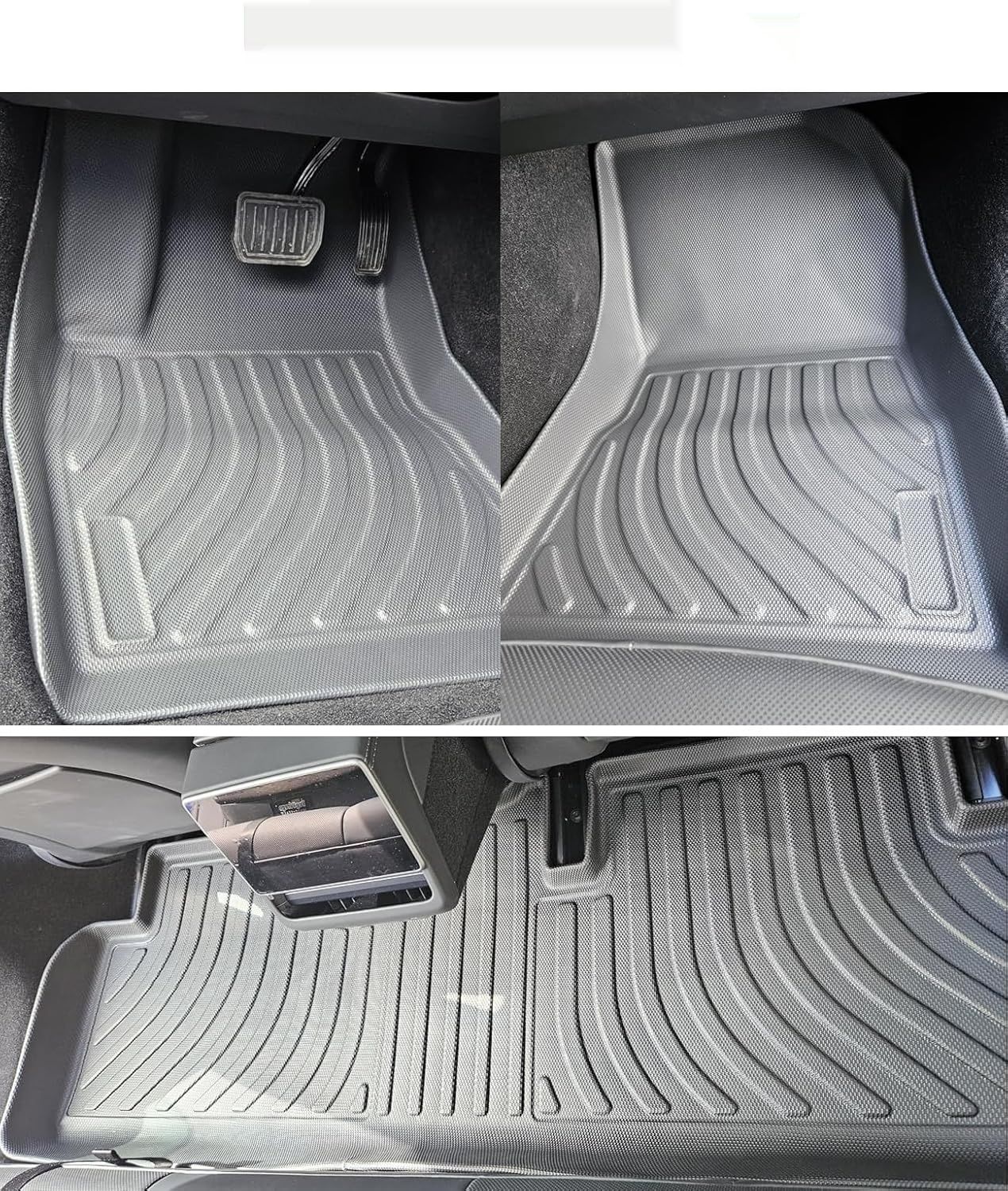 GAFAT Gumowe dywaniki do Tesla Model 3 2017-2022 / 2023 / 2024+ (Highland, Performance)