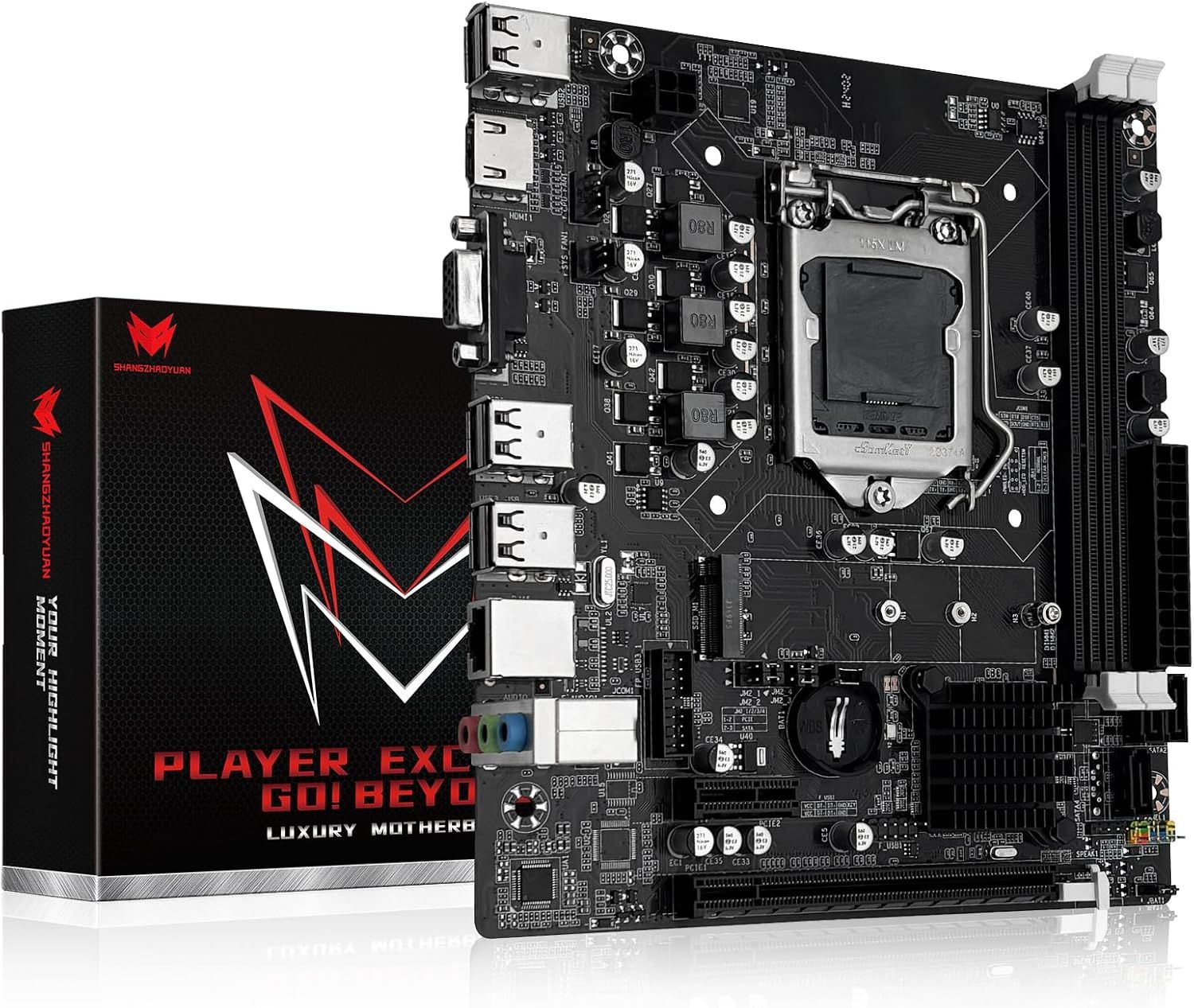 Płyta główna LGA 1155 z M.2 NVME/NGFF do procesorów Intel 2. i 3. generacji