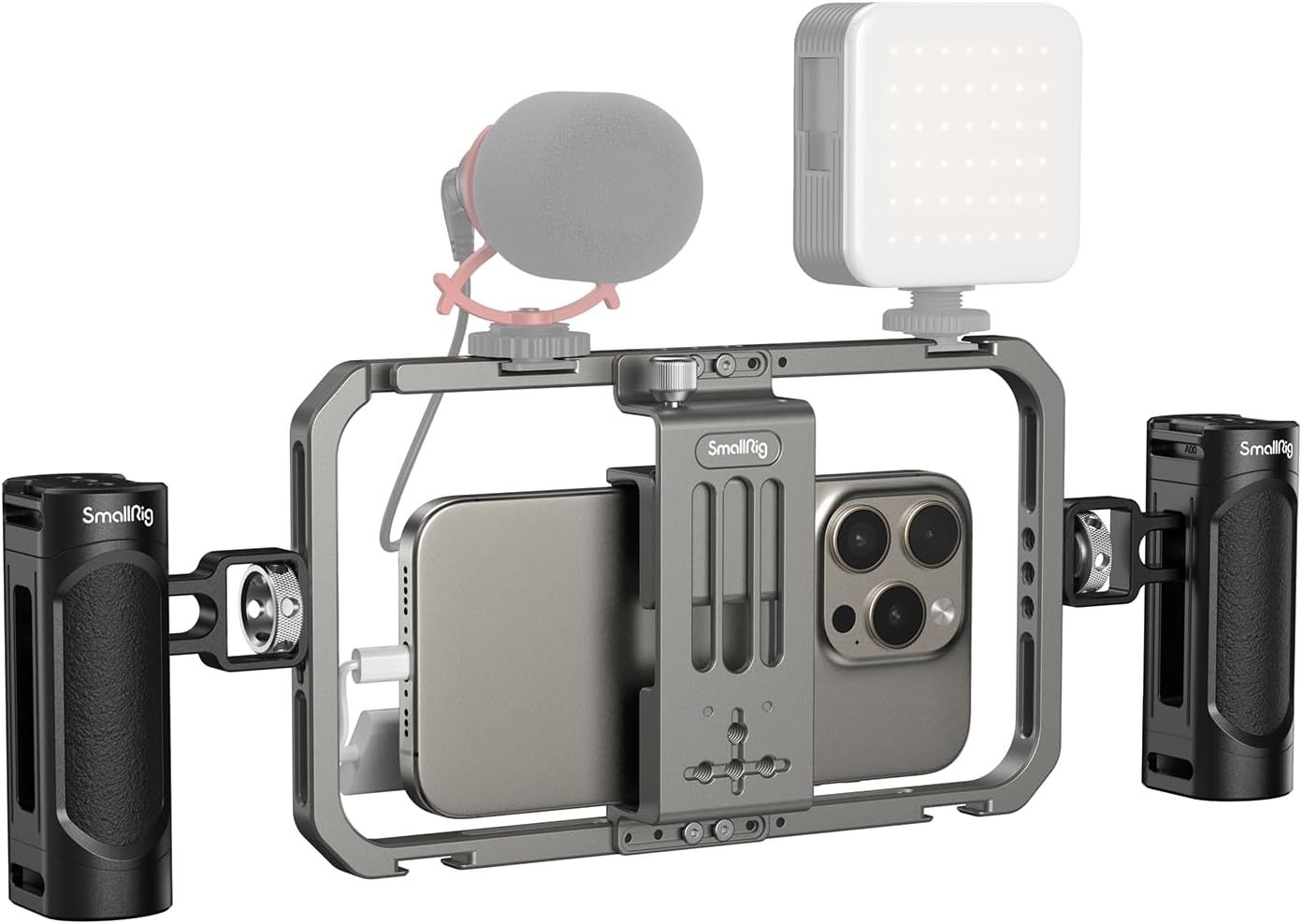 SMALLRIG 4121 All‑in‑One Mobile Universal – aluminiowy stabilizator ręczny do smartfonów