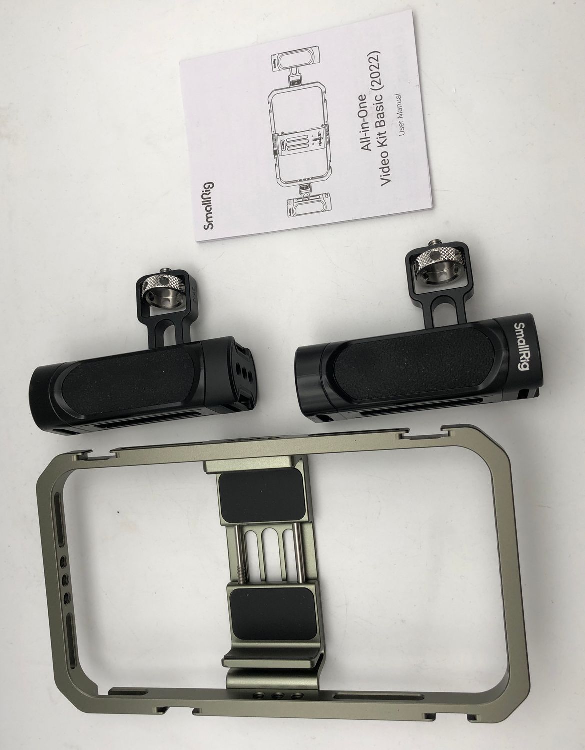 SMALLRIG 4121 All‑in‑One Mobile Universal – aluminiowy stabilizator ręczny do smartfonów