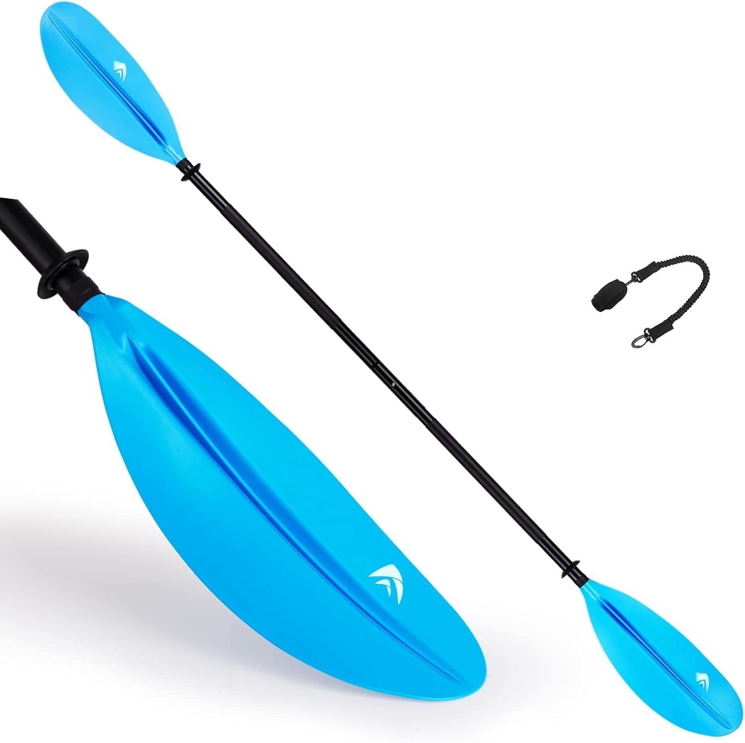 Abahub aluminiowe wiosło kajakowe 230 cm z linką zabezpieczającą