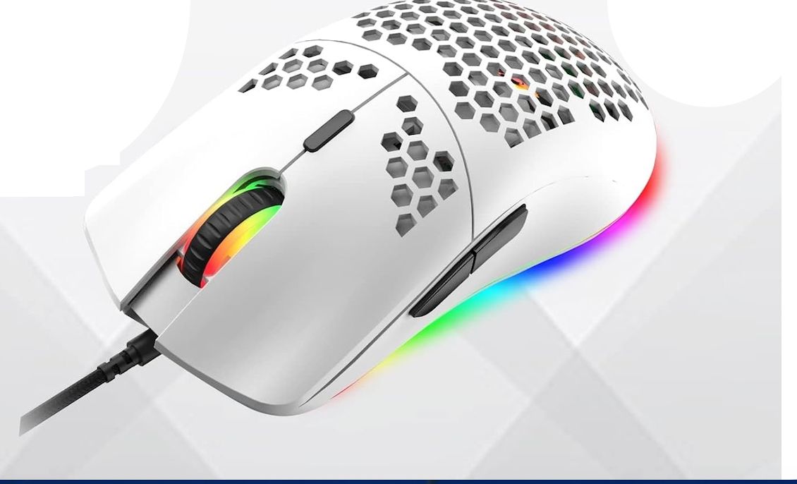 LexonElec MK21 – Zestaw klawiatura mechaniczna 60% UK + mysz gamingowa 6400 DPI + podkładka
