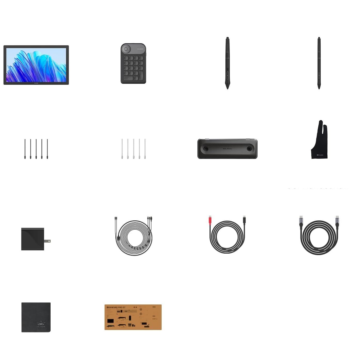 HUION Kamvas Pro 19 4K – profesjonalny monitor graficzny 18,4'' z ekranem dotykowym