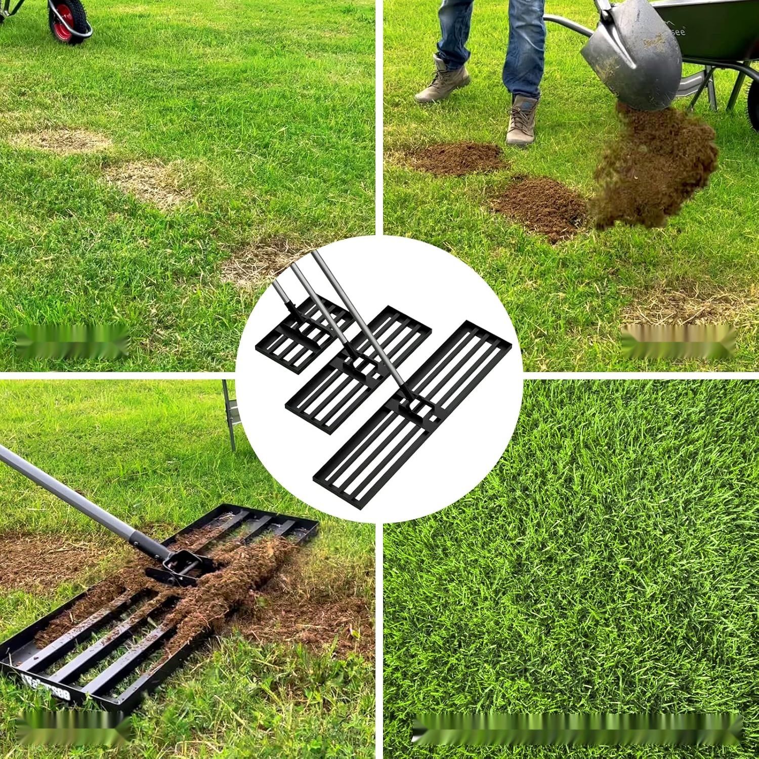 Walensee niwelator do trawnika, 213 cm 76x25 cm