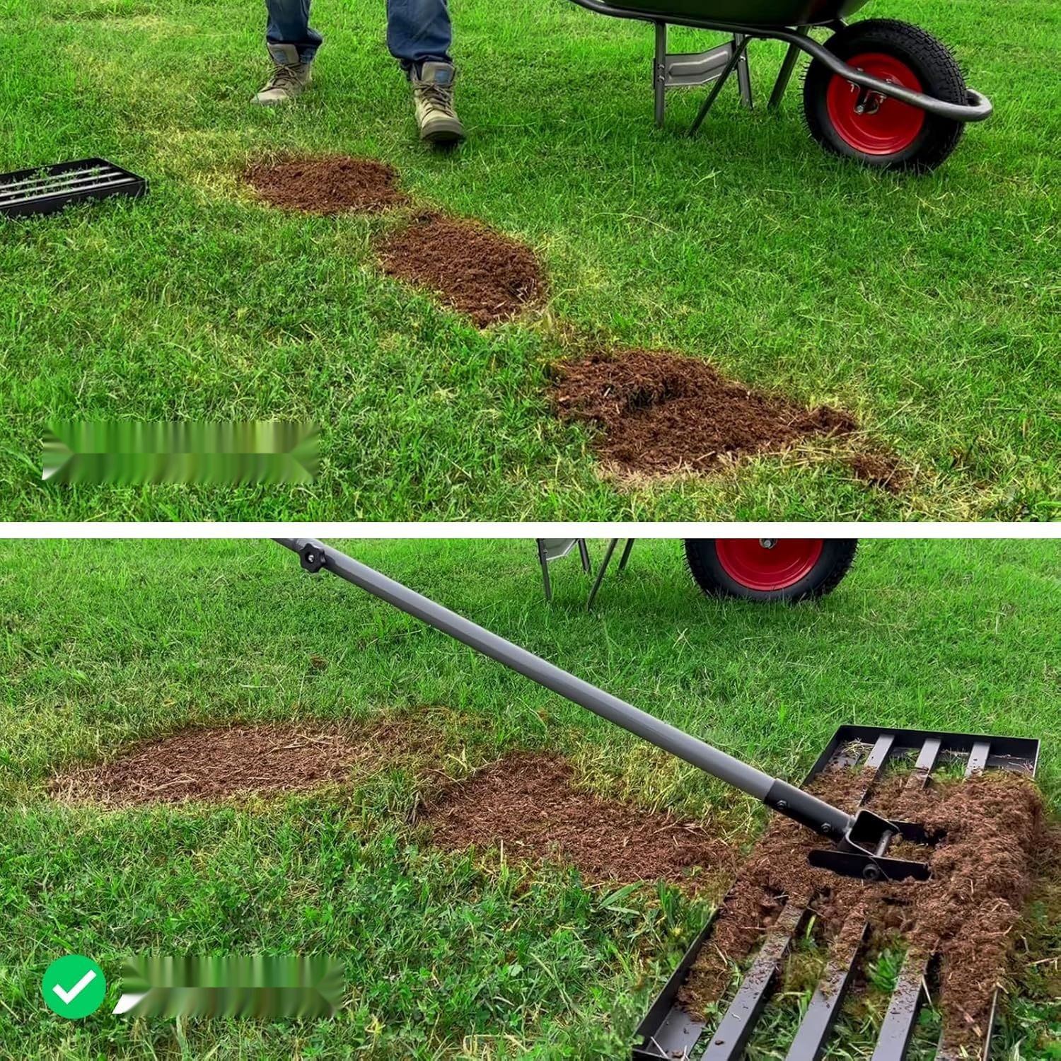 Walensee niwelator do trawnika, 213 cm 76x25 cm