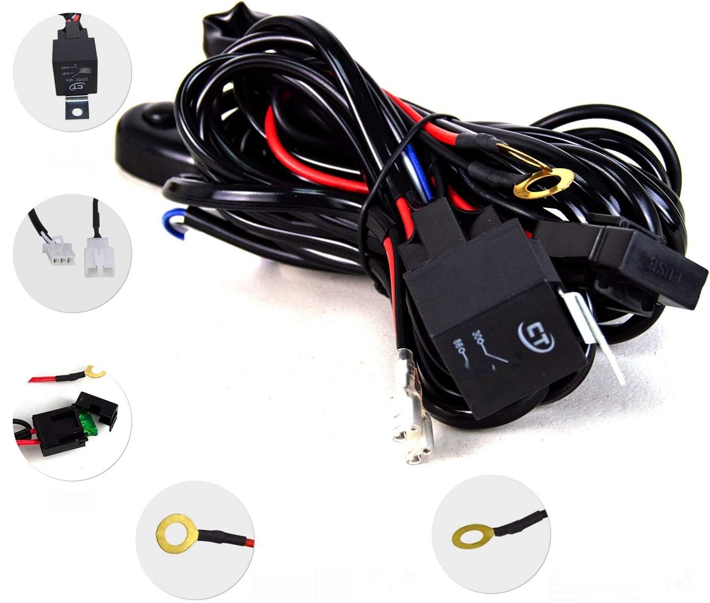 Willpower 22-calowy 324W pasek LED 12V 24V, wodoodporna belka oświetlę