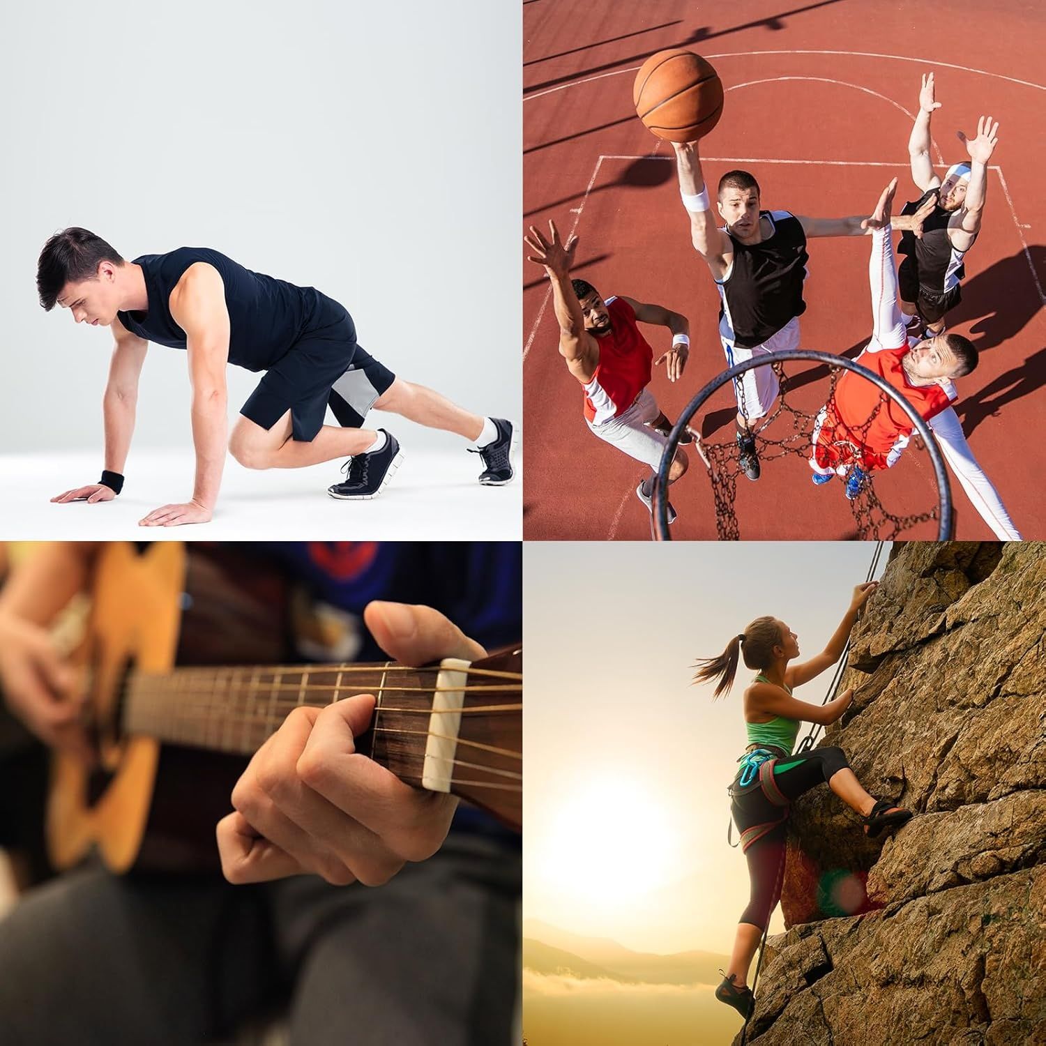 QUARKZMAN wzmacniacz uchwytu, silikonowy trener siły chwytu