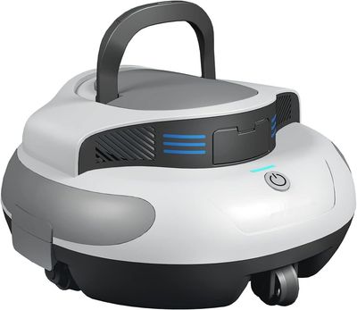 POOLPURE robot basenowy, bateria 5000 mAh, czas pracy, podwójny silnik