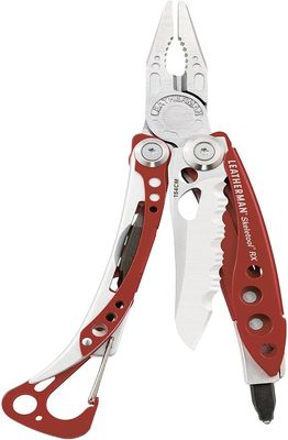 Leatherman Skeletool RX – wielofunkcyjne narzędzie ratunkowe ze ząbkowanym ostrzem i zbijakiem do szkła