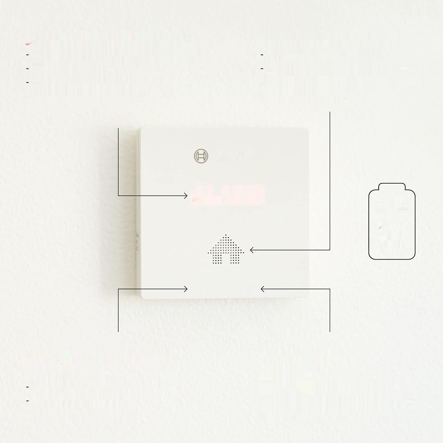 Bosch D-CO – czujnik tlenku węgla z alarmem CO