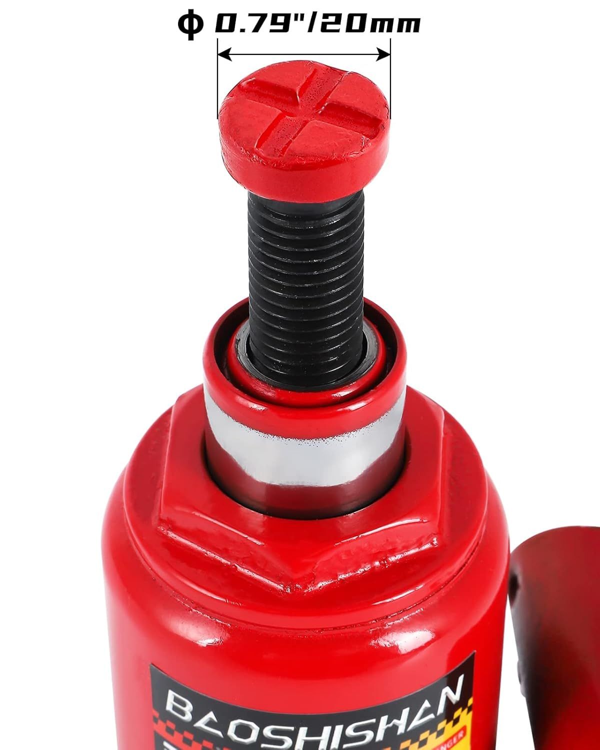 BAOSHISHAN 3T przenośny podnośnik hydrauliczny z podwójnym siłownikiem