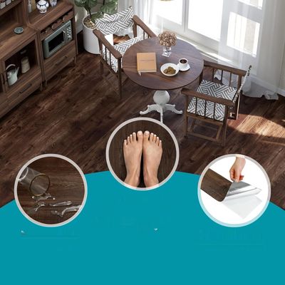 Oxdigi Samoprzylepne panele winylowe PVC, efekt drewna, 1,67 m², kolor orzech