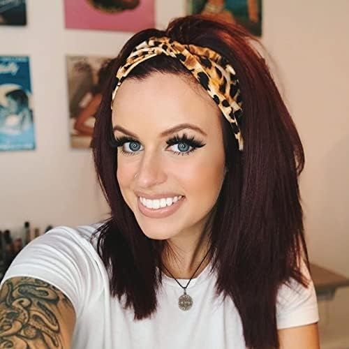 DRESHOW Zestaw 10 Opasek dla Kobiet – Vintage, Szerokie Turbany z Krzyżowanym Wiązaniem