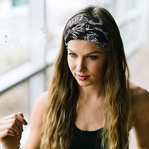 DRESHOW Zestaw 10 Opasek dla Kobiet – Vintage, Szerokie Turbany z Krzyżowanym Wiązaniem