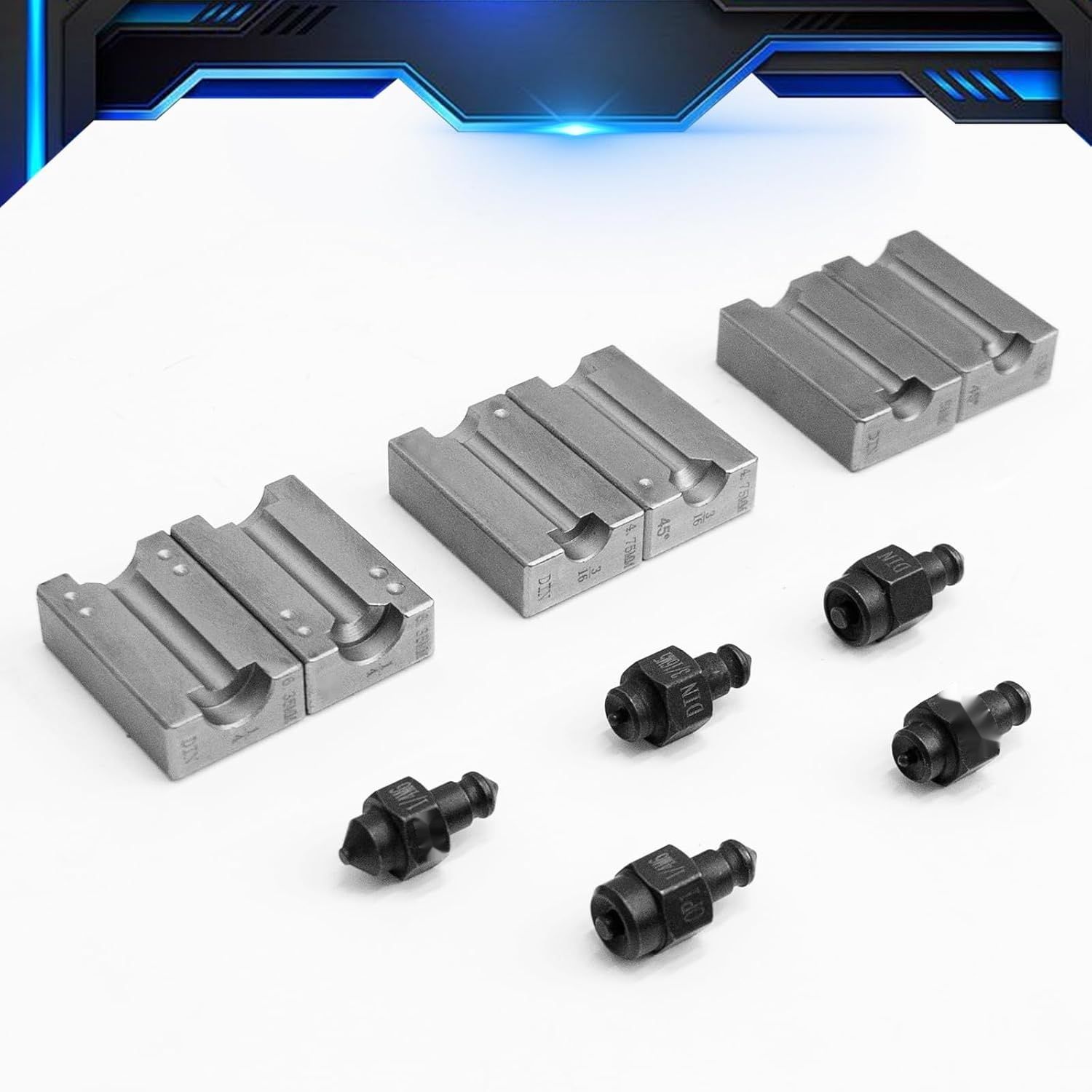 Hydrauliczne narzędzie do kielichowania przewodów hamulcowych