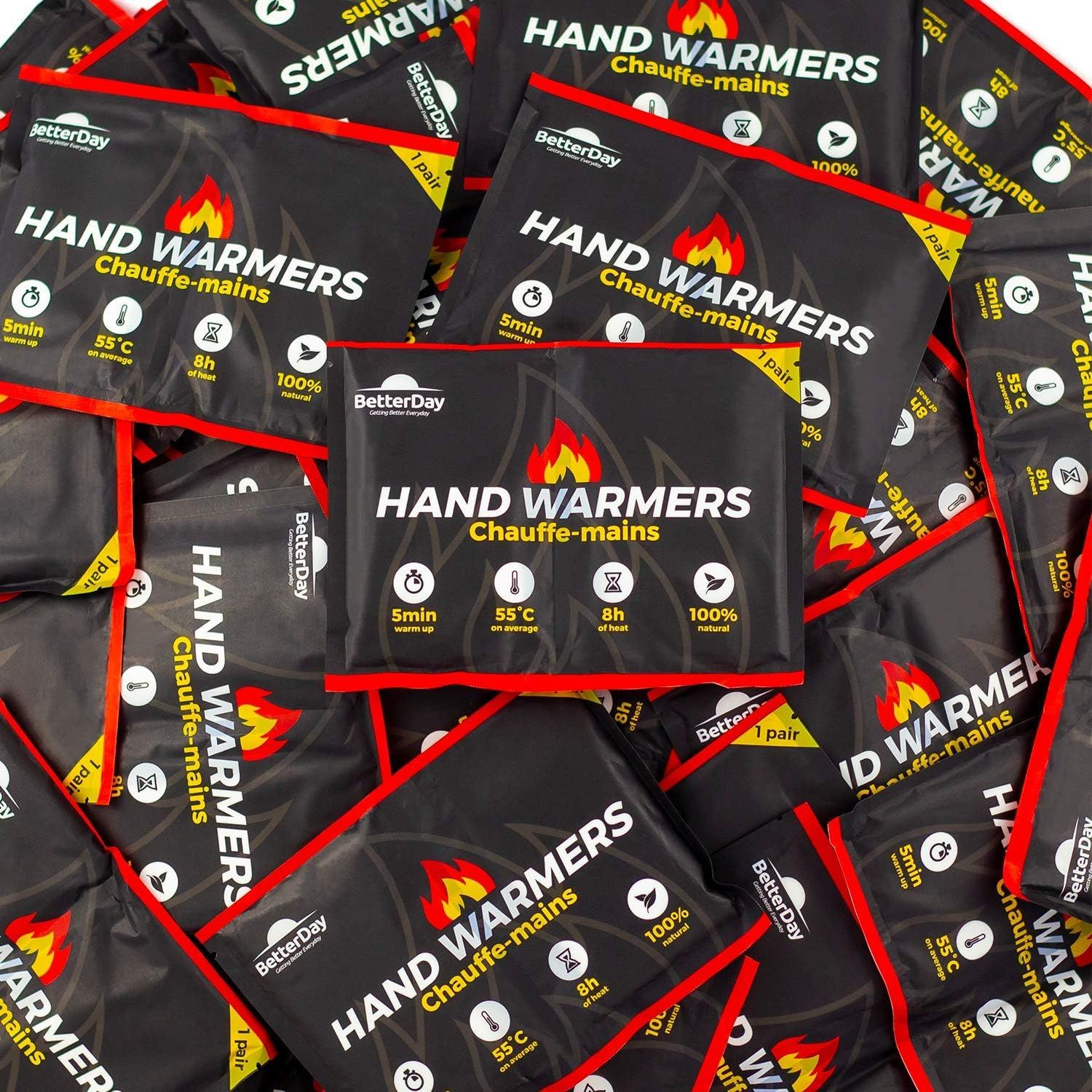 Premium Ogrzewacze do Rąk z 100% Naturalnymi Wkładami