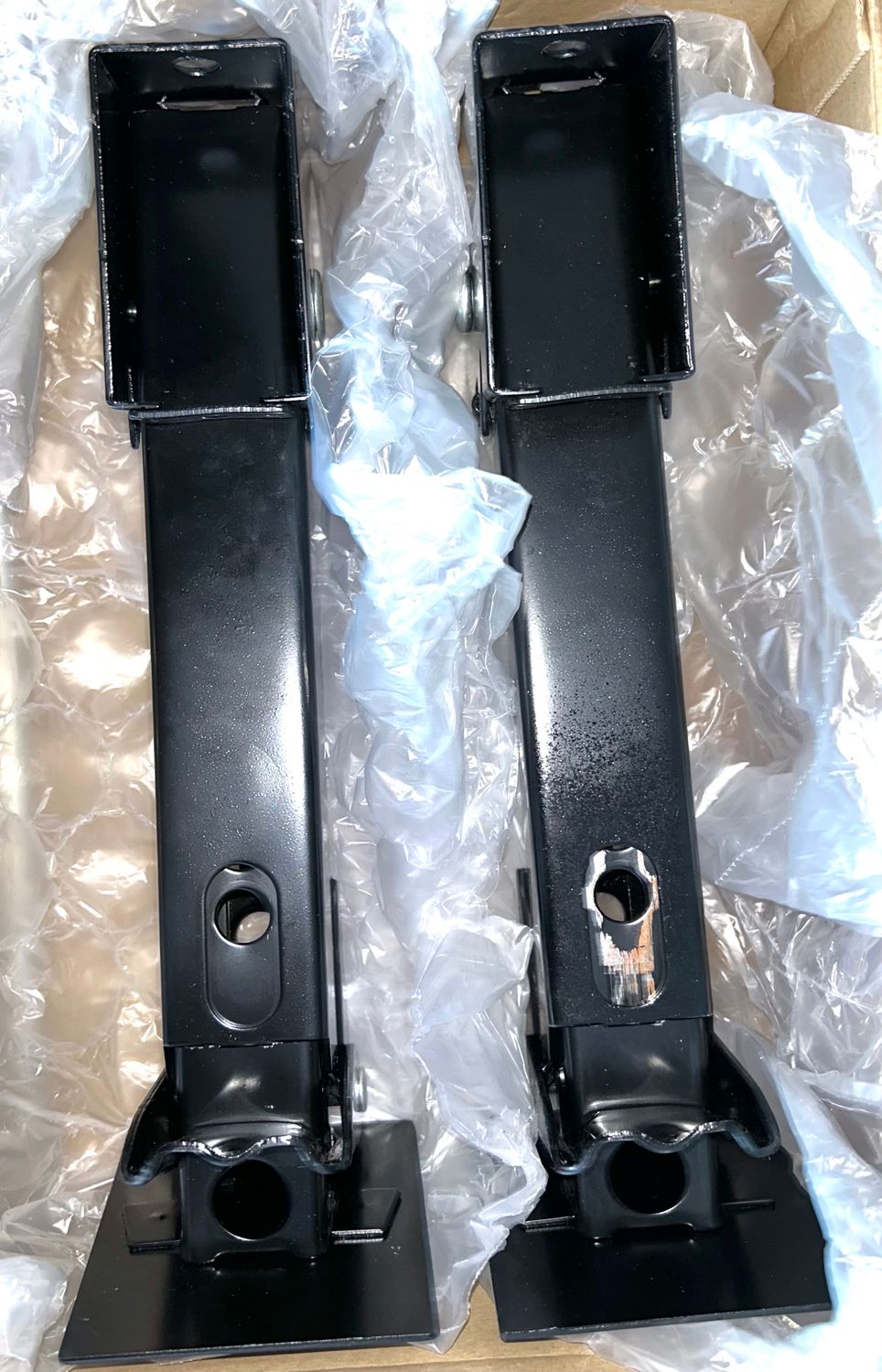 Komplet dwóch teleskopowych stabilizatorów do przyczep JAOGAUS