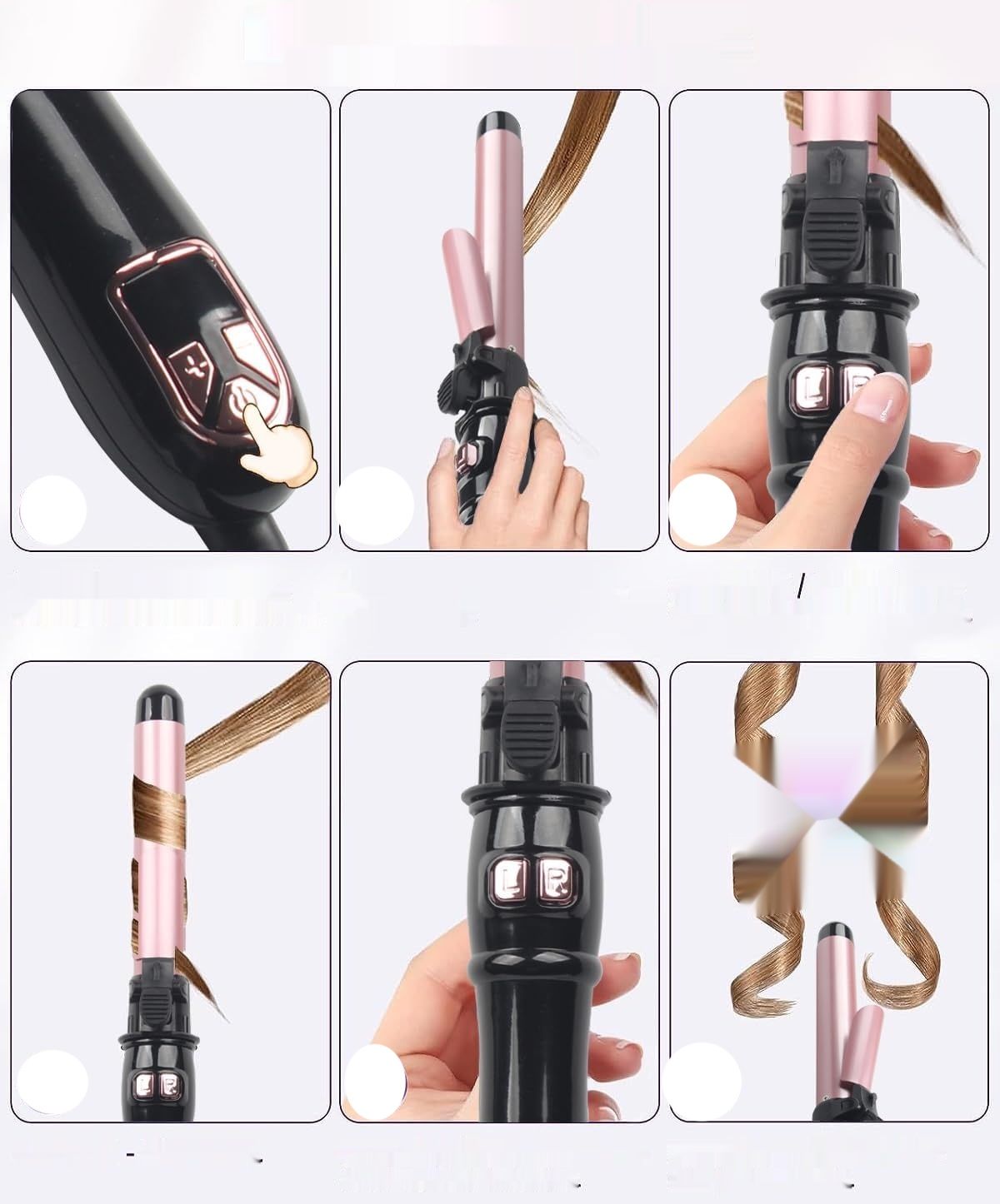 Automatyczna lokówka obrotowa AIBEAU 28 mm ZDJ001