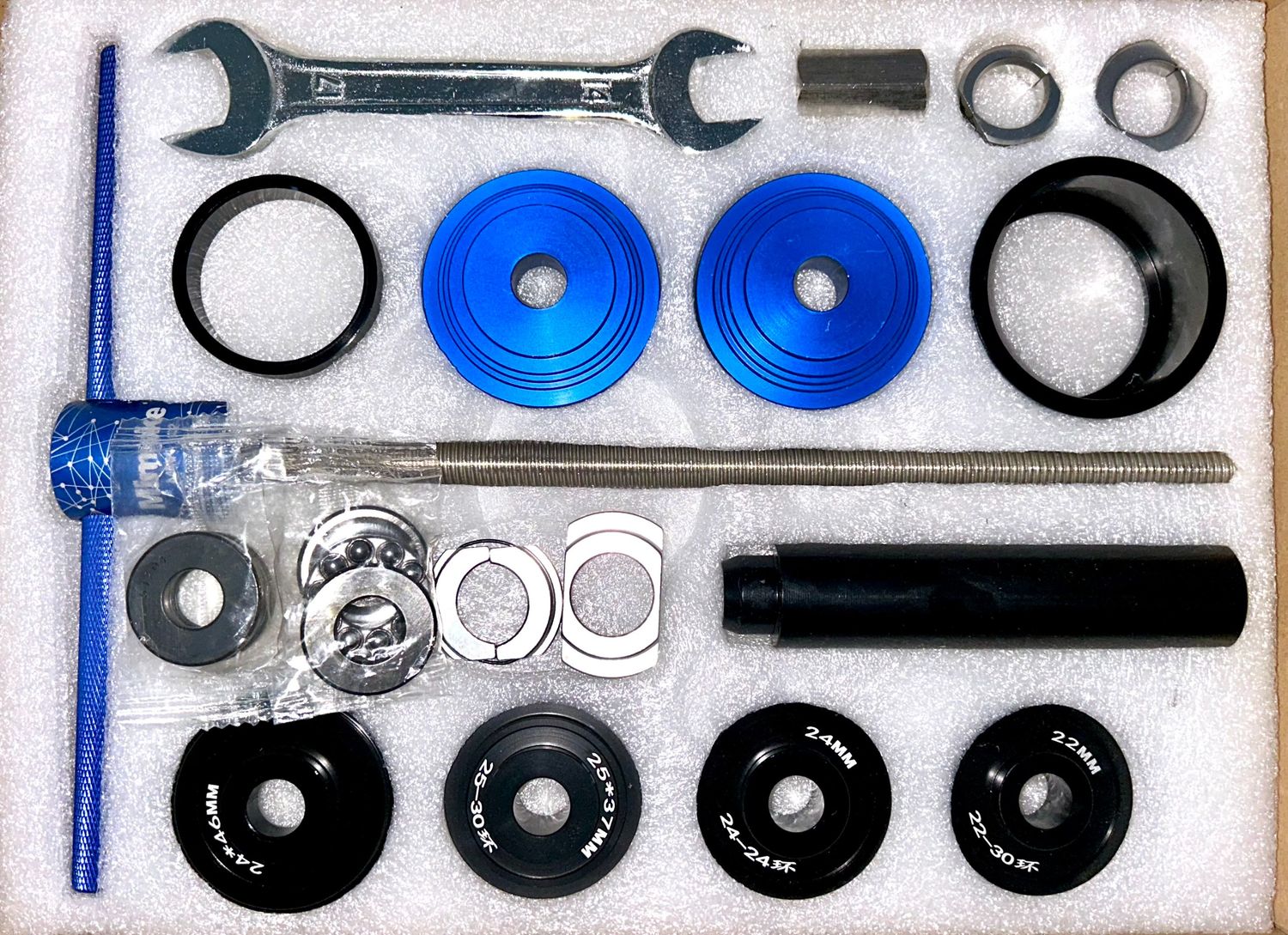 Profesjonalny zestaw narzędzi do łożysk wewnętrznych roweru Mimoke-kom