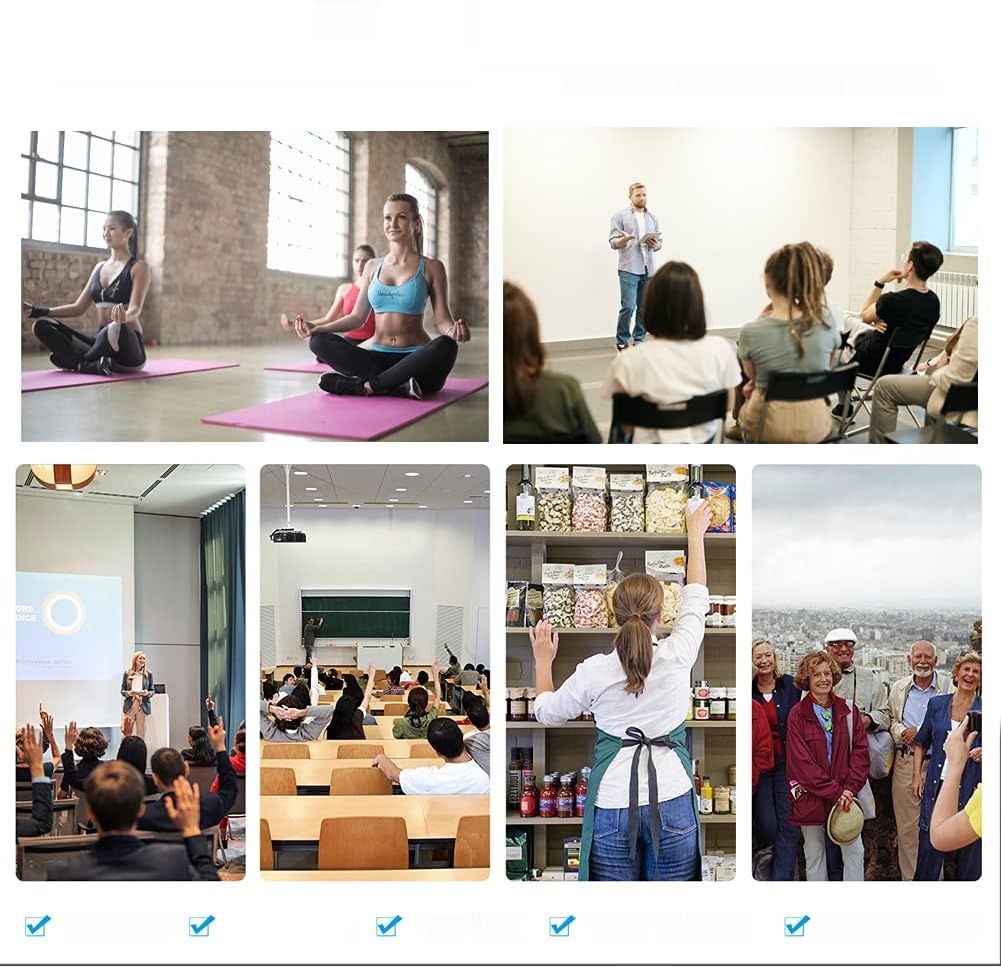 Bezprzewodowy przenośny wzmacniacz głosu SHIDU S615 z mikrofonem