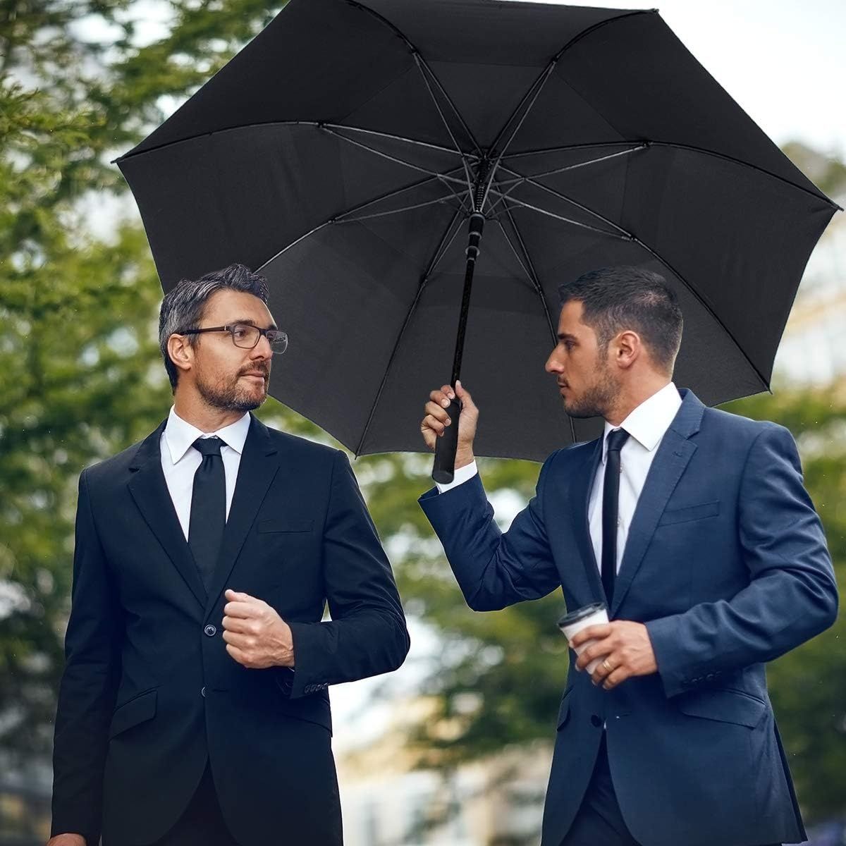 Automatycznie otwierany, bardzo duży parasol golfowy ZOMAKE, 130/137/1