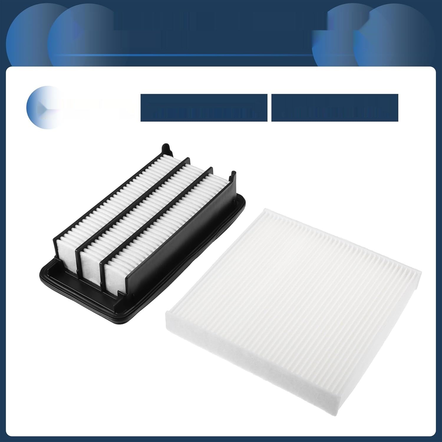 ABSOPRO filtr powietrza silnika, zestaw filtra powietrza kabinowego nr