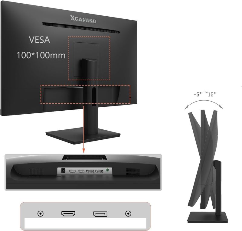 Monitor XGaming 28 cali 4K, monitor UHD 3840x2160, matryca IPS
