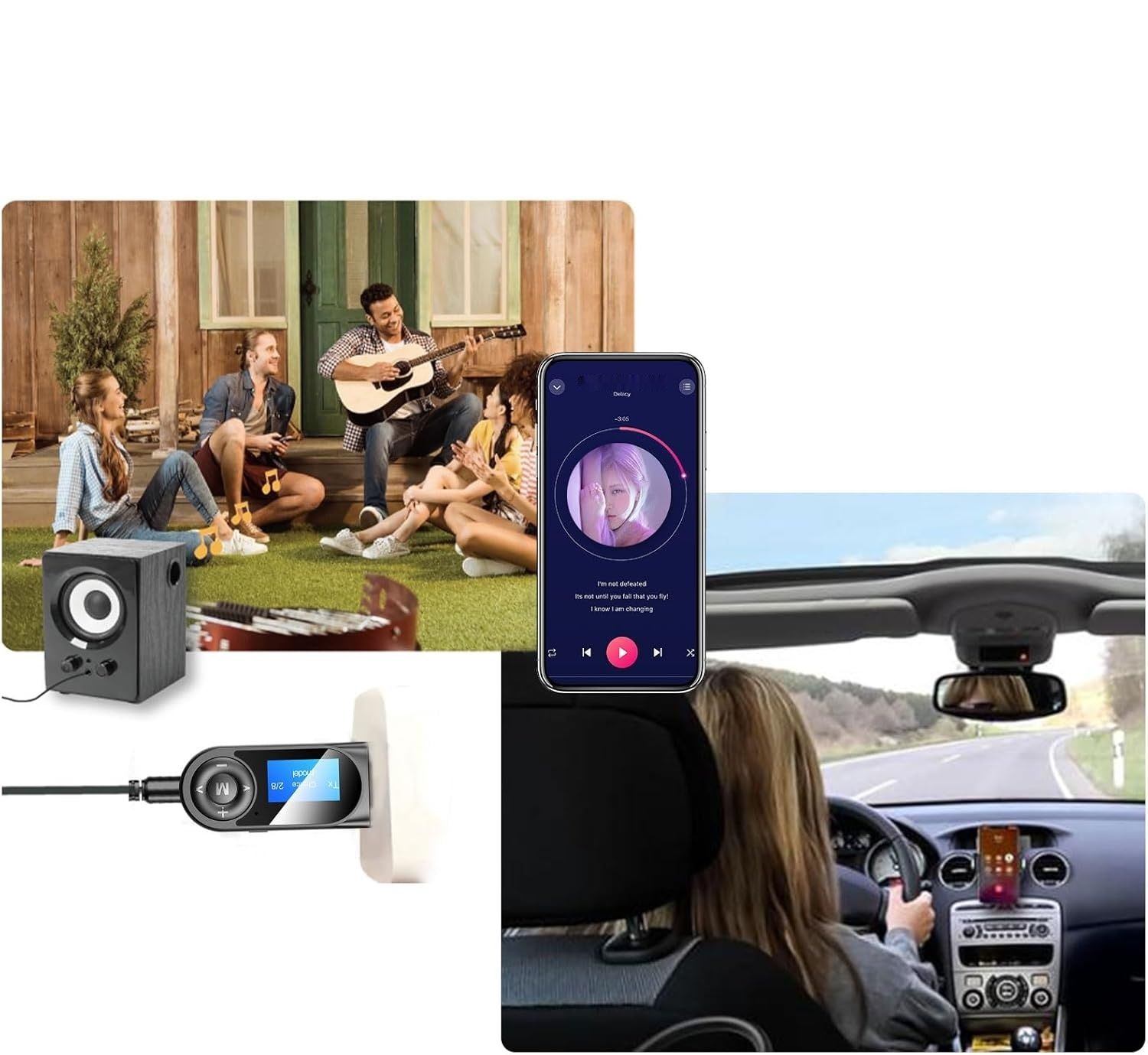 Aigital TX13 – 2 w 1 nadajnik i odbiornik Bluetooth 5.0 z wejściem jack 3,5 mm