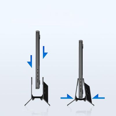 Stacja dokująca USB‑C PULWTOP BD216A-Black z pionowym stojakiem i obudową na SSD M.2 NVMe
