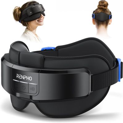 RENPHO Eyeris Masc – 2‑w‑1 masażer głowy i oczu z funkcją ogrzewania