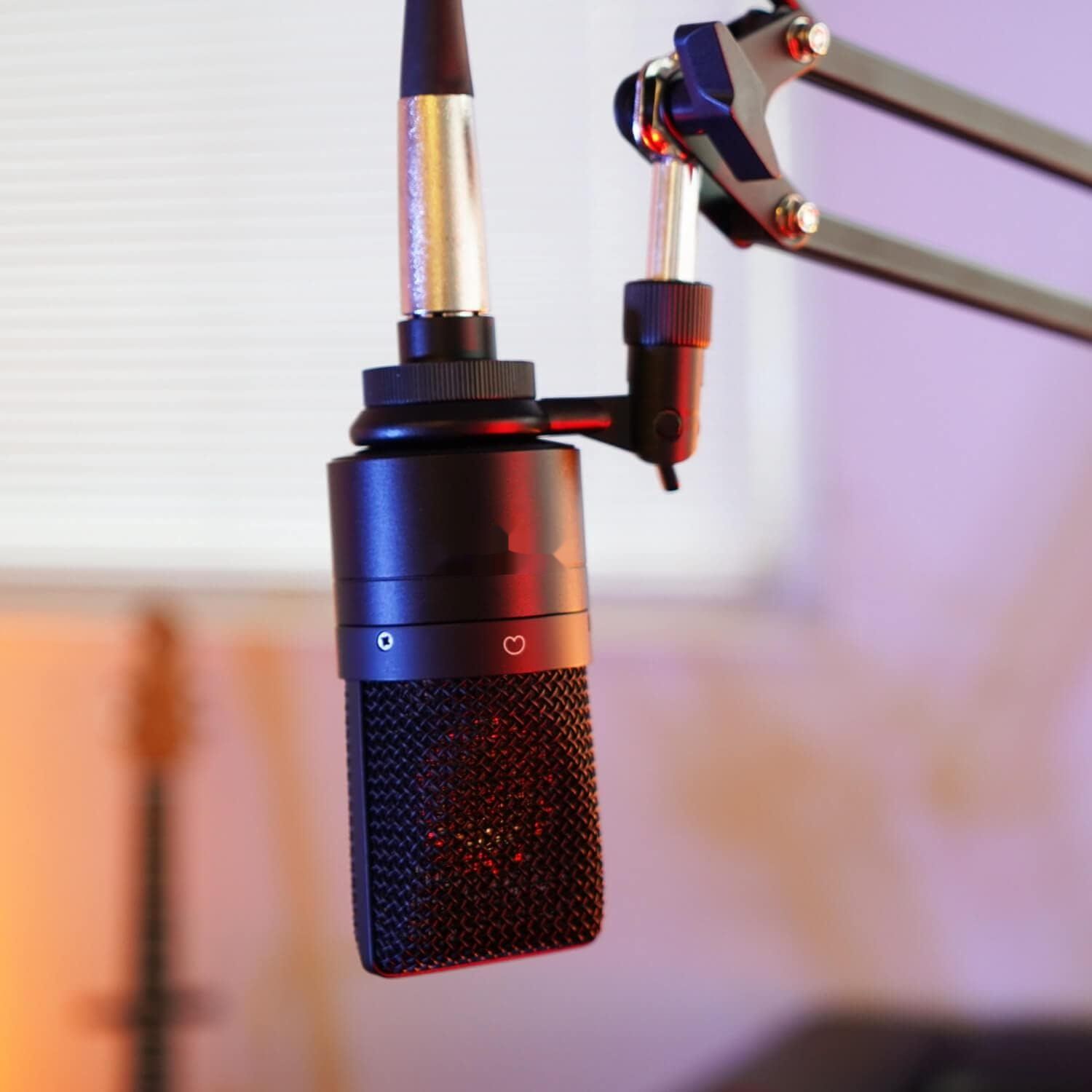 WOODBRASS XM2 – Mikrofon XLR superkardioidalny do wokalu i instrumentów