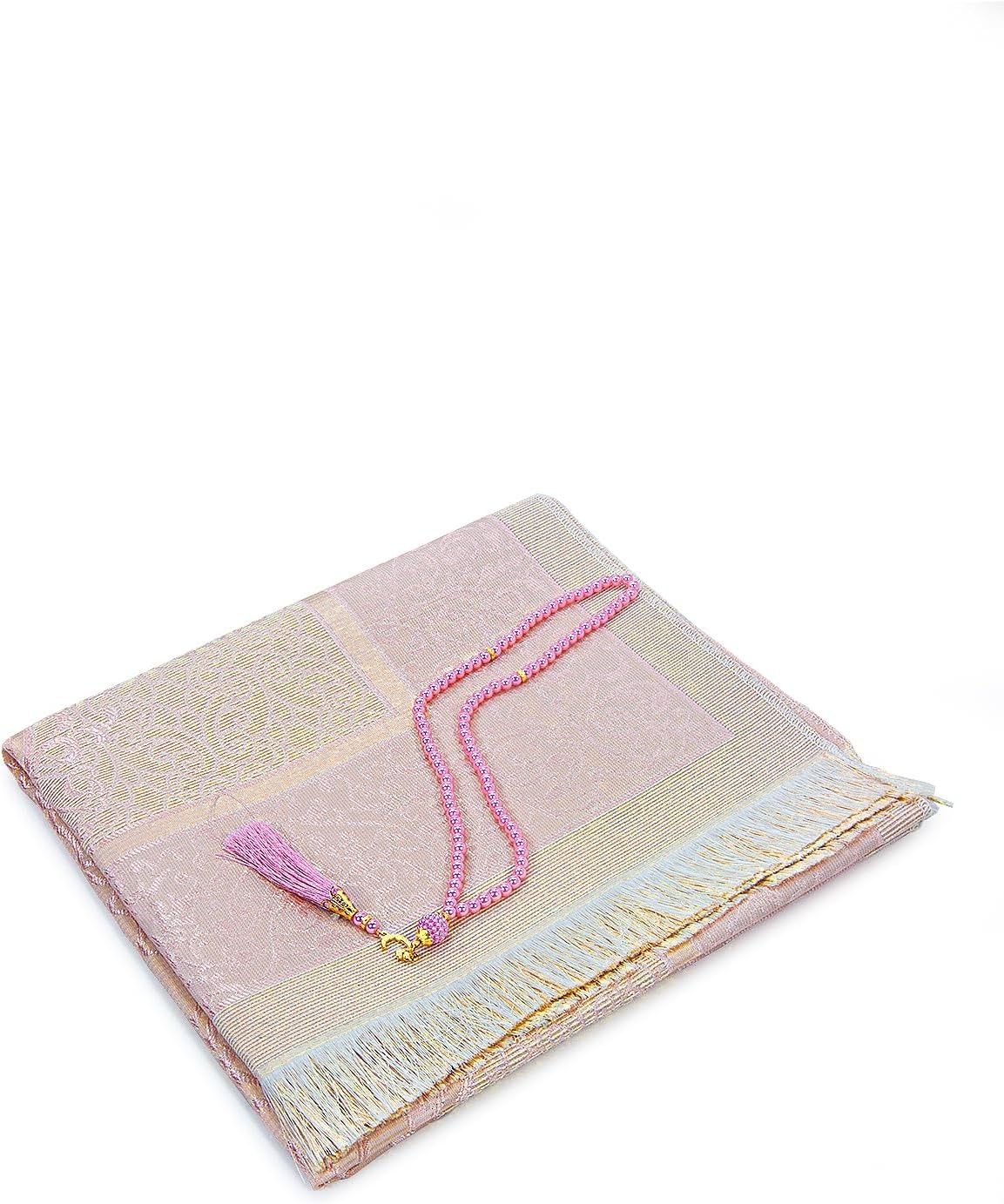 ihvan online muzułmański dywanik modlitewny i paciorki z elegancką prę