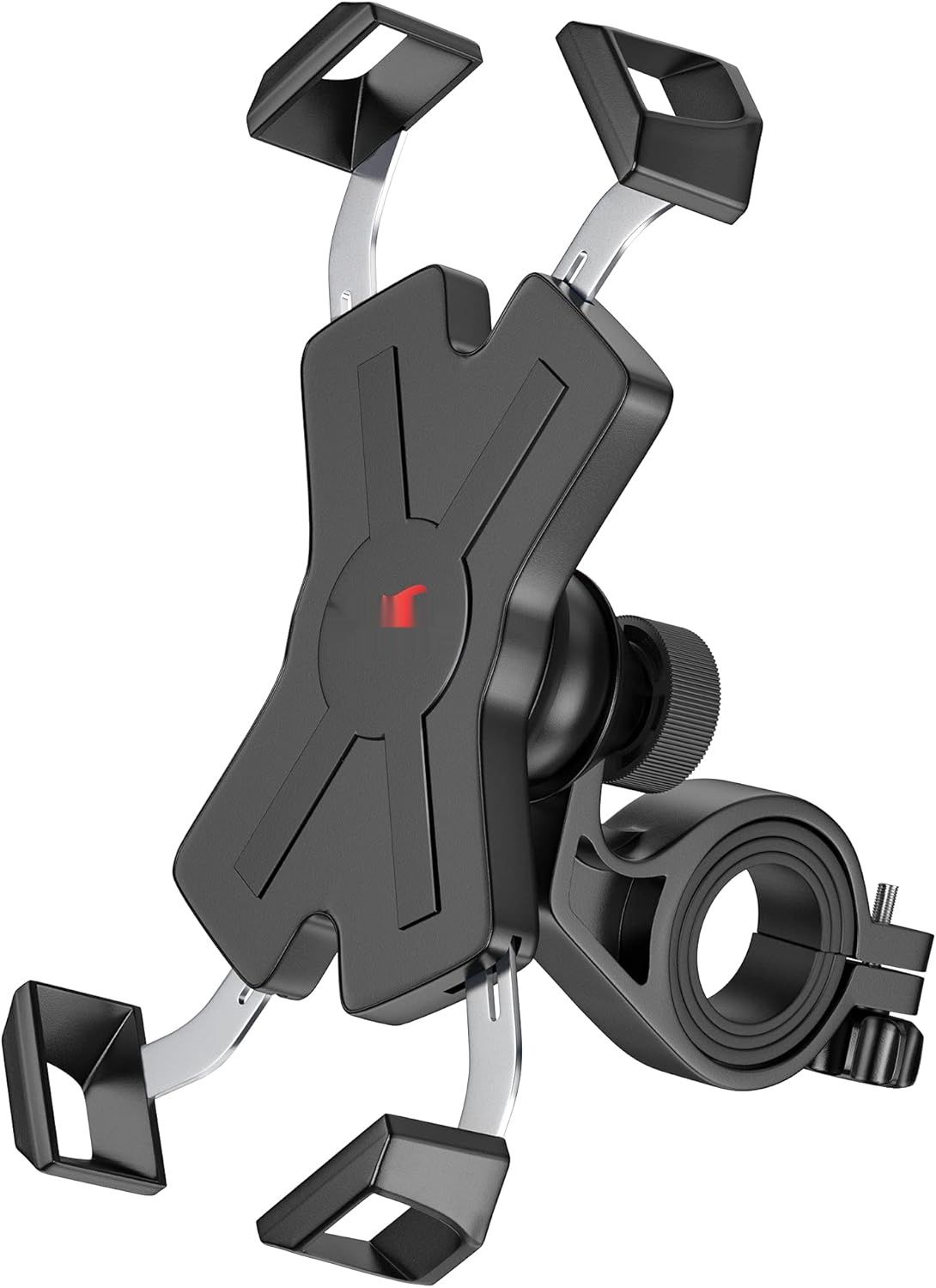 Uchwyt rowerowy na telefon Grefay, metalowy uchwyt na telefon do motoc