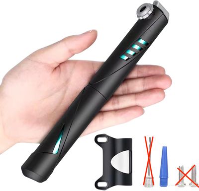 Mini pompka do roweru, przenośna pompka 120 PSI do zaworów Presta i S