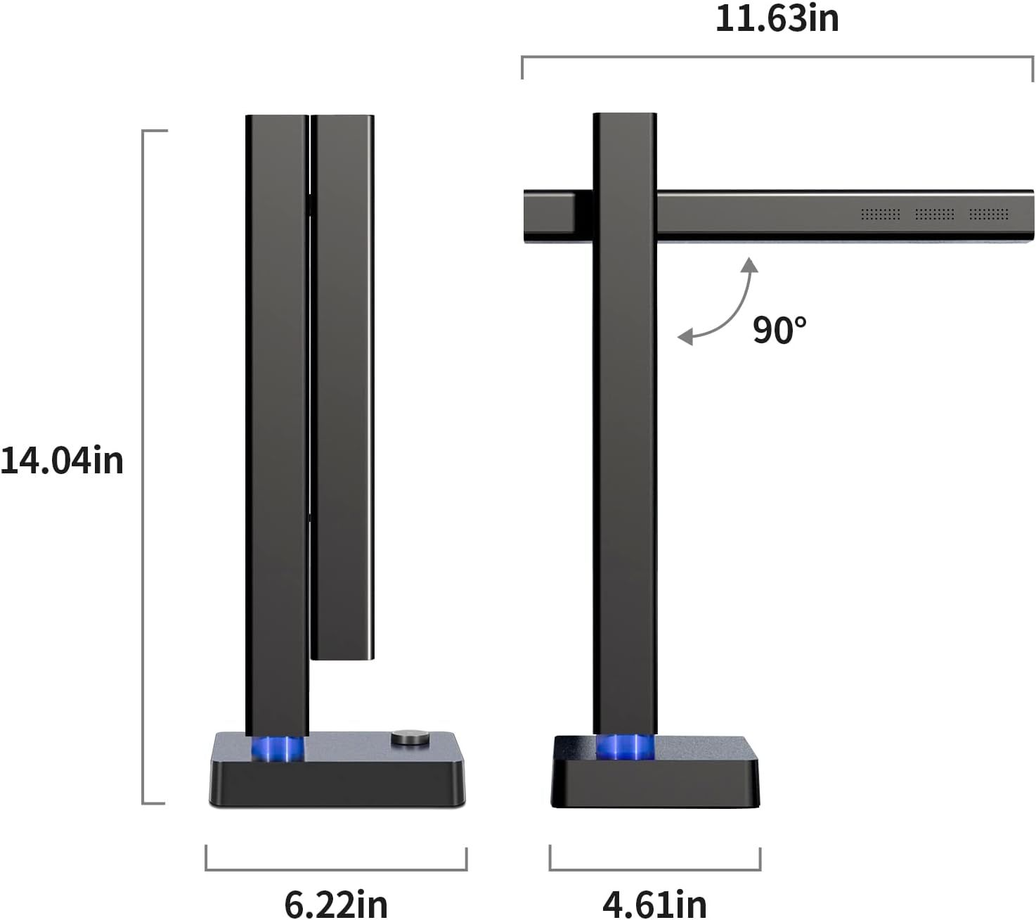 CZUR Shine 800 Pro – USB kamera dokumentowa 8 MP, skaner A4 z OCR