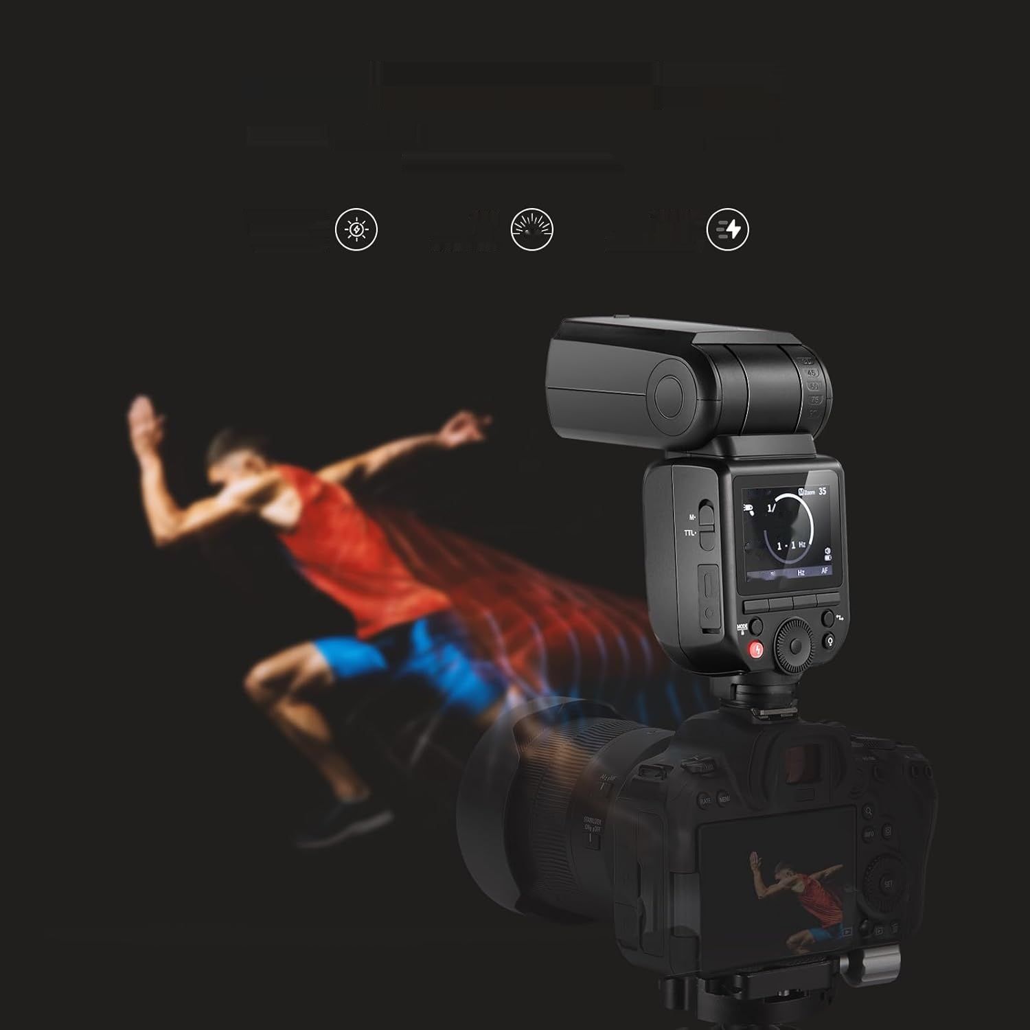 NEEWER Z880-S Flash Speedlite TTL 76W 2,4G do aparatów Sony