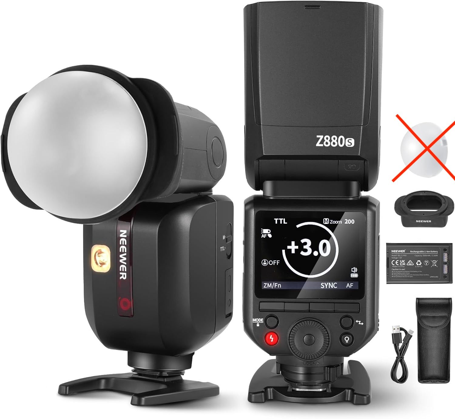 NEEWER Z880-S Flash Speedlite TTL 76W 2,4G do aparatów Sony