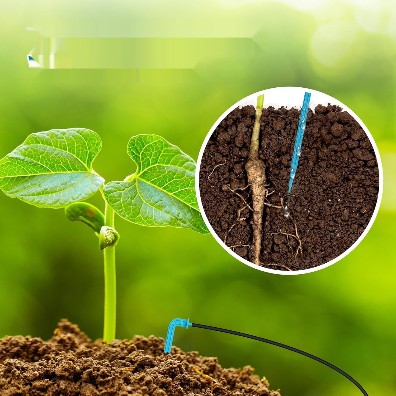 Solarny system nawadniania Biling do balkonu, 7,5 W 15 m, automatyczne