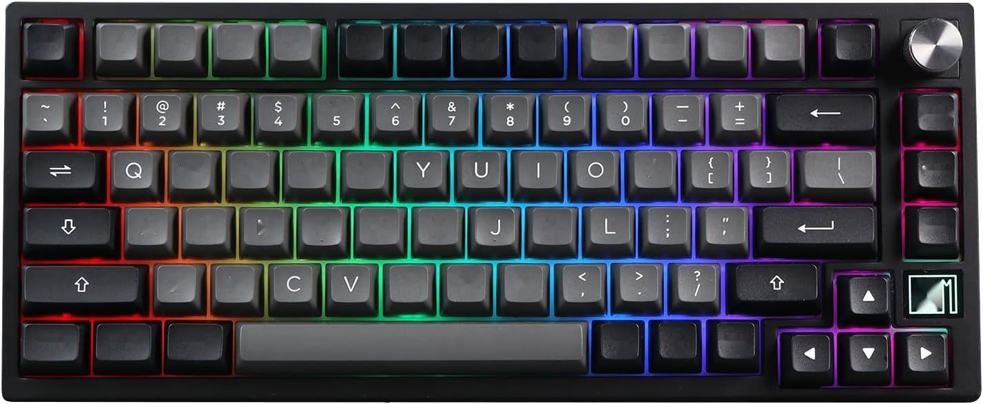 Klawiatura mechaniczna EPOMAKER TH80 SE Gasket 75%, gamingowa klawiatr