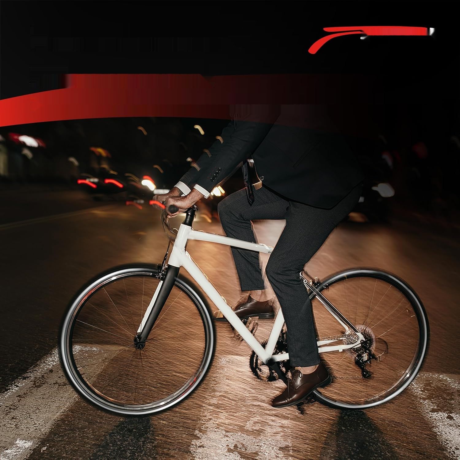 Fincci Roam opony rowerowe 700x35 – para odblaskowych opon z 3 mm ochr