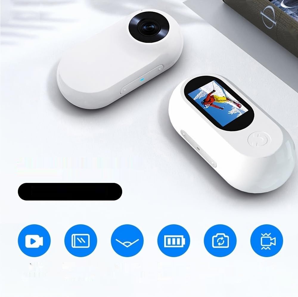 Naszyjnik z kamerą dla kota – kamera z szerokokątnym obiektywem 170°do