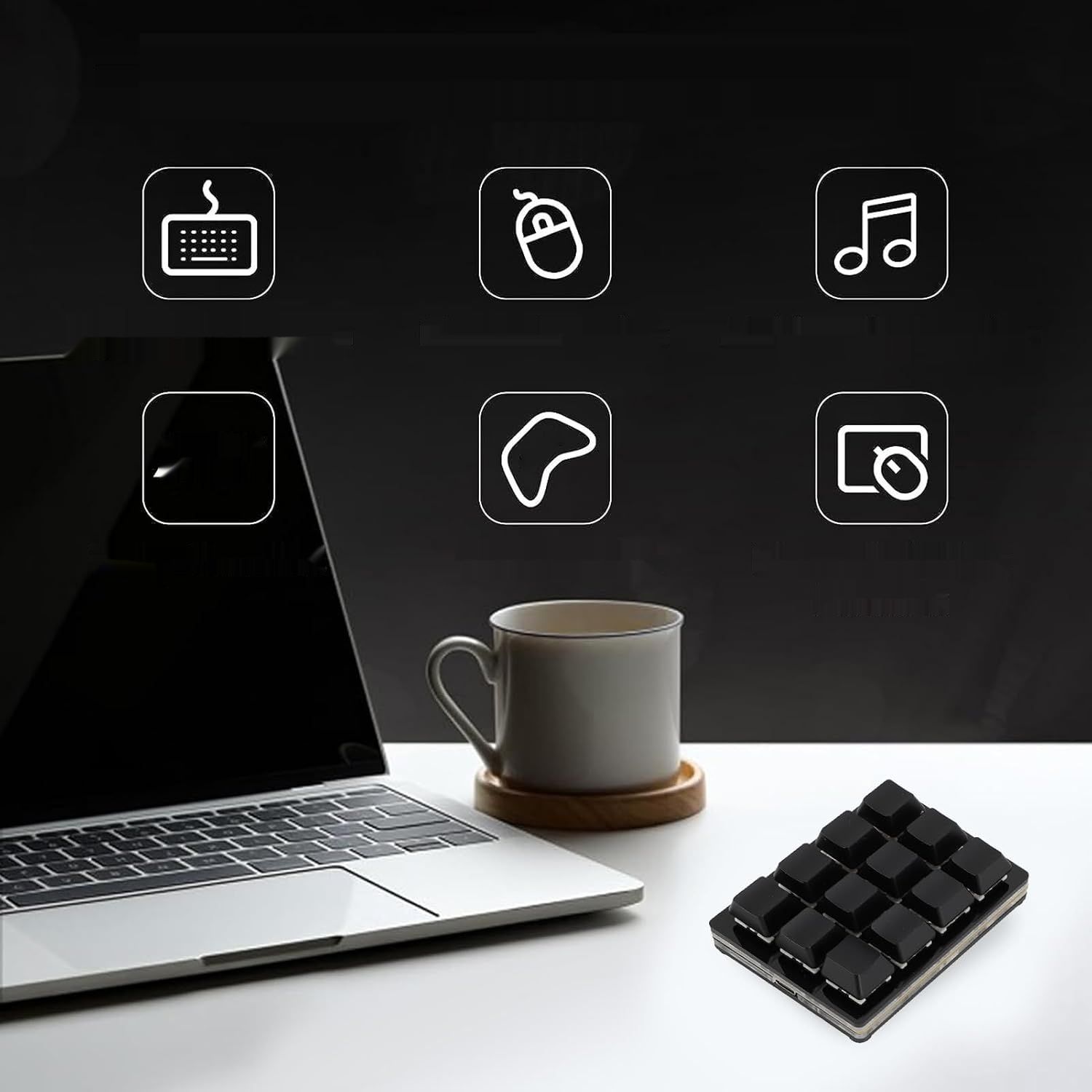 Bewinner programowalna mechaniczna klawiatura jednostronna, mechanicz.