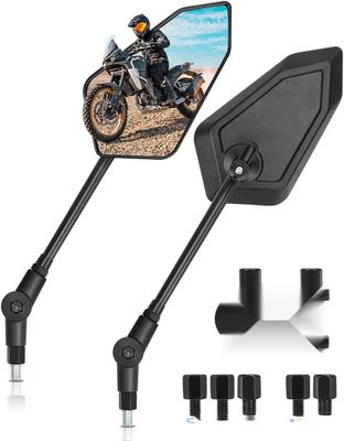 изменить на круглые.      Lusterko wsteczne do motocykla SUPAREE, lusterka motocyklowe na kierwn