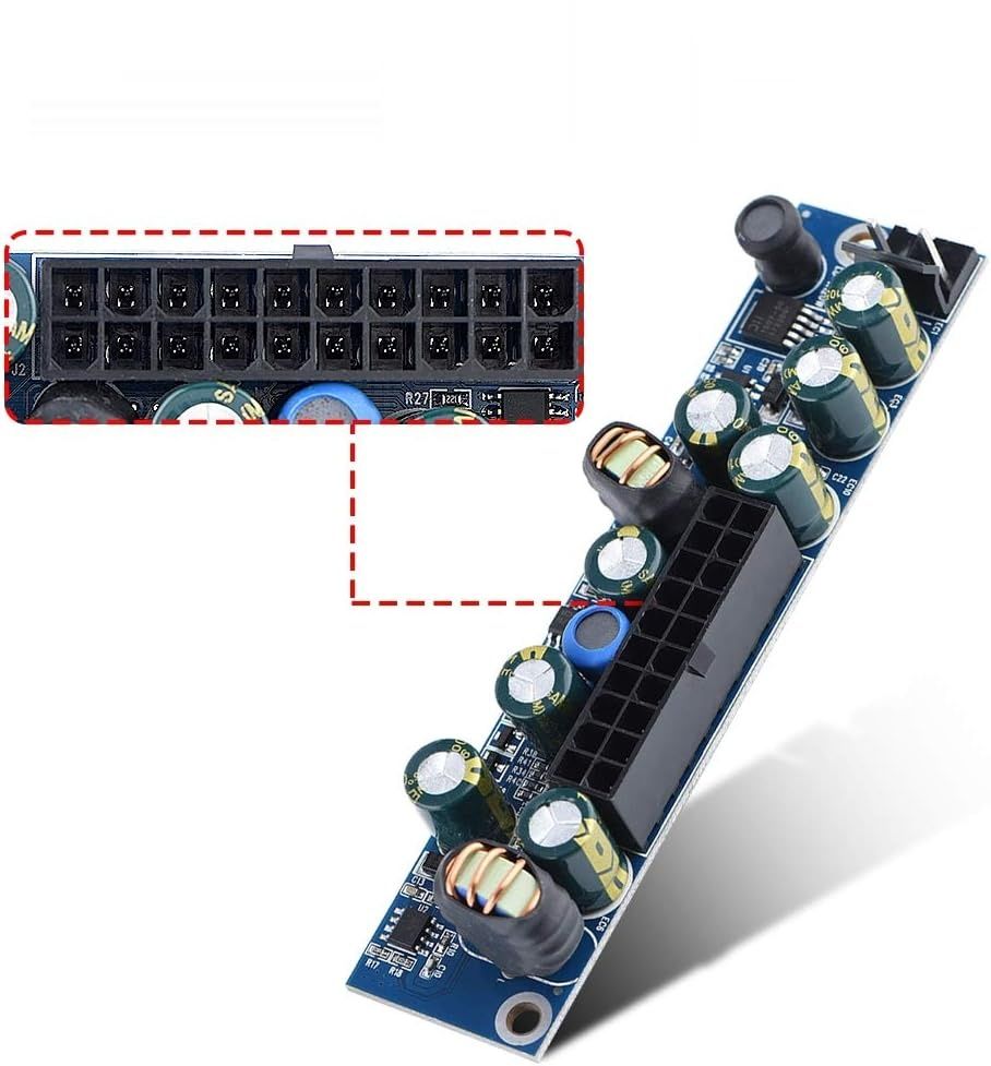 Bewinner DC 12V 120W moduł zasilacza PSU do komputera PC, zasilacz z