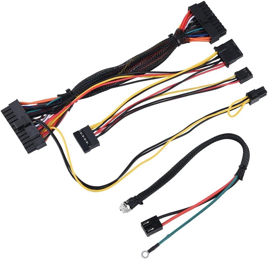 Bewinner DC 12V 120W moduł zasilacza PSU do komputera PC, zasilacz z